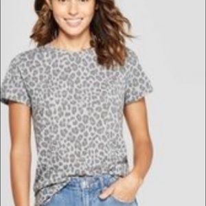 Leopard print XS shirt NWT